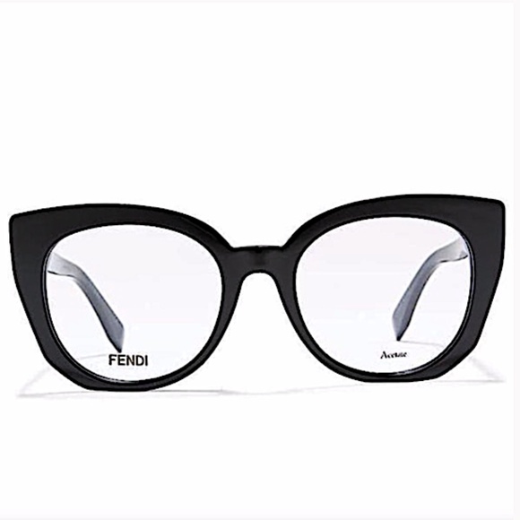 Fendi 50mm Cat Eye Optical Frames Glasses Sunglasses